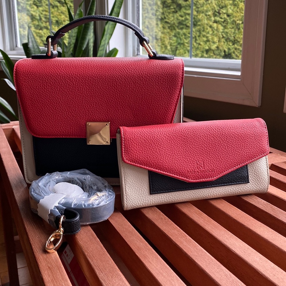 Karla Hanson Handbag and Wallet Brand New